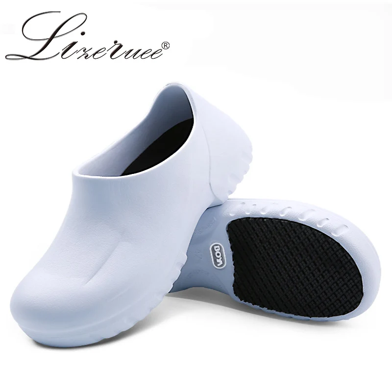 

EVA High Quality Chef Cook Shoes Non-slip Waterproof Oil-proof Kitchen Work Shoes for Chef Master Cook Restaurant Slippers