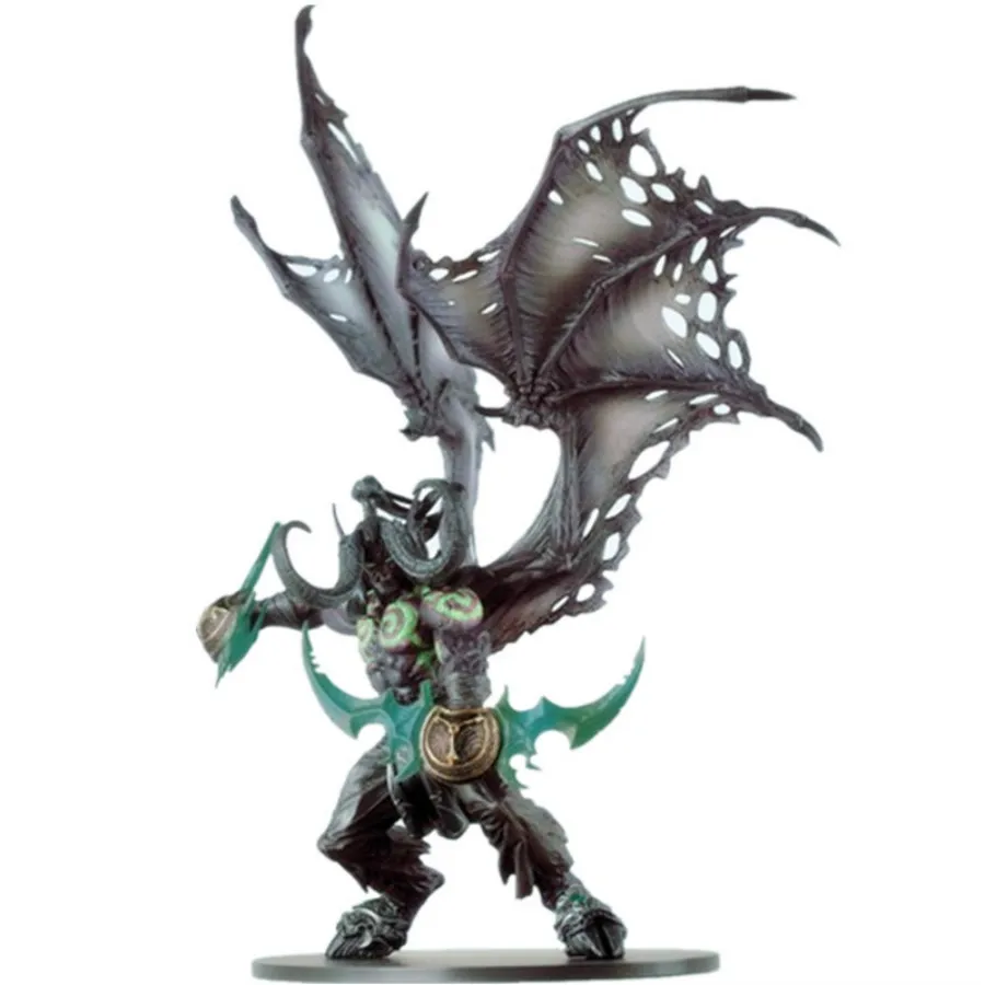 

29CM Demon Form Illidan Action Figures Toys Dota 2 PVC Figures Resin Collection Model Toy Gifts Doll