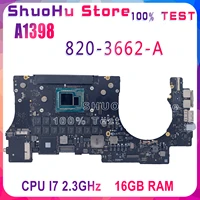 661 8302 retina for macbook pro 15 a1398 logic board i7 4850hq 2 3g 16gb ram 820 3662 a motherboard original test