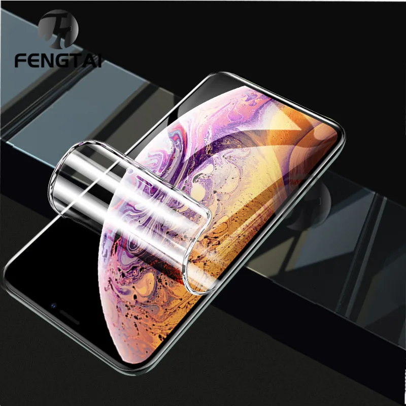 10D Защитная пленка для задней панели Гидрогелевая iPhone 7 6 8 Plus 11 Pro XR X XS Max мягкая 6s