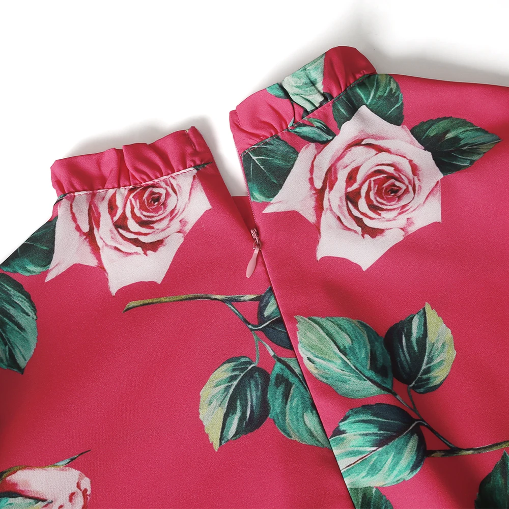 

MD Party Dress Women Kaftan African Print Dashiki Chiffon Dresses Elegant Ladies European Clothing Long Sleeve Floral Boho Dress