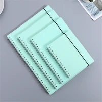 a6a5b5a4 pp spiral notebook travel diary weekly binder notepad lattice grid planner 2021 organizer stationery school supplies