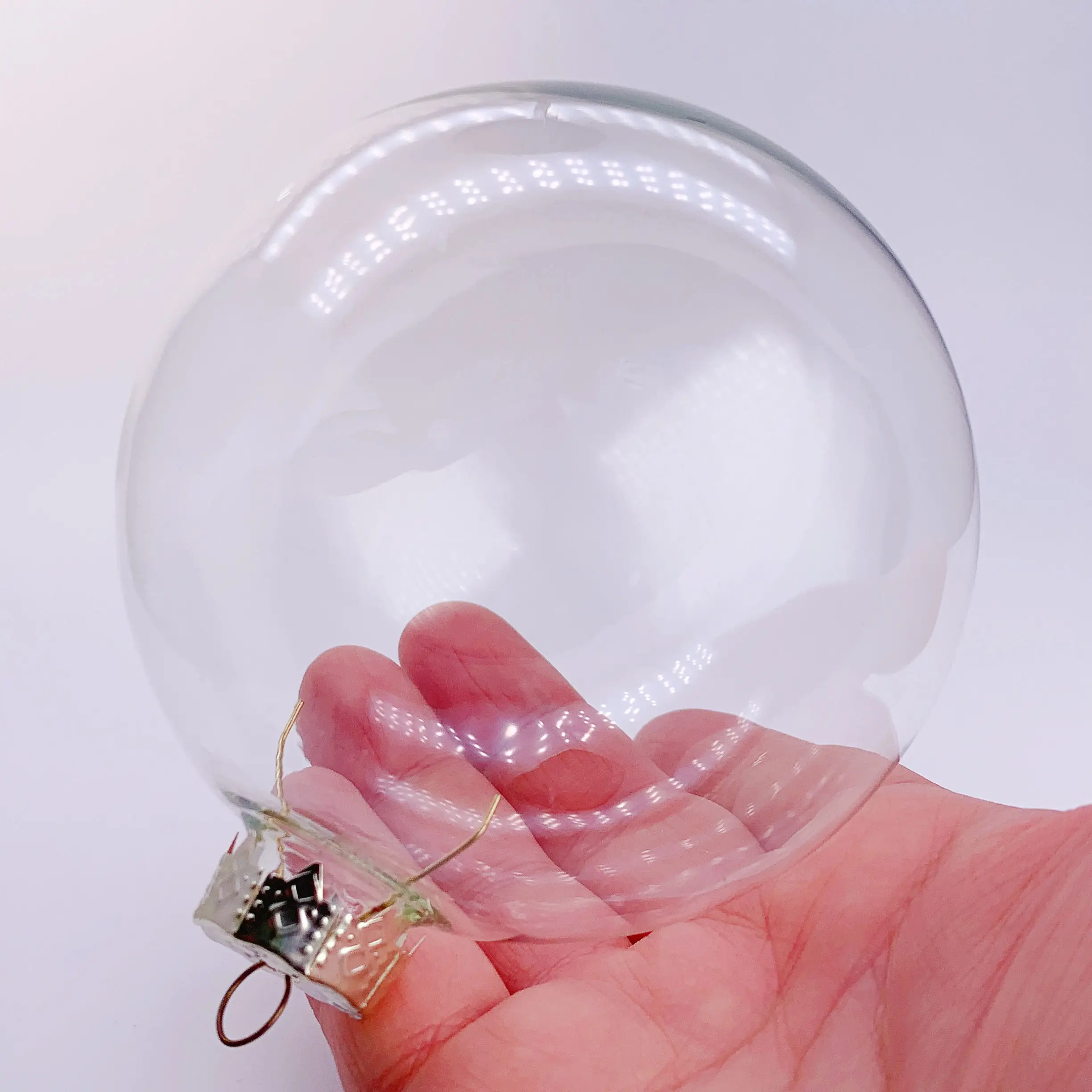 Акция-4 шт./упаковка покрасочное Рождественское украшение сделай сам стеклянный