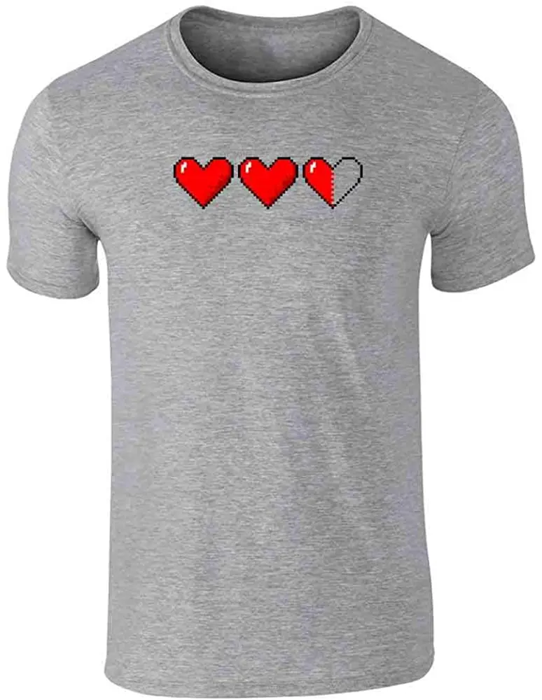

Heart Retro Graphic T-Shirt for Men New Arrivals Summer Cool Tee 2020 Breathable All Cotton Short Sleeve T Shirt