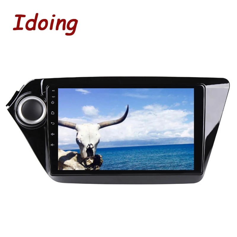 Автомагнитола Idoing на Android плеер с 9 дюймовым IPS экраном восьмиядерным процессором