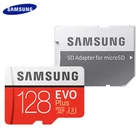 Карта памяти SAMSUNG EVO Plus Evo + Micro SD, флэш-карта SDHC SDXC C10 на 64 ГБ, 128 ГБ, 256 ГБ, 512 ГБ