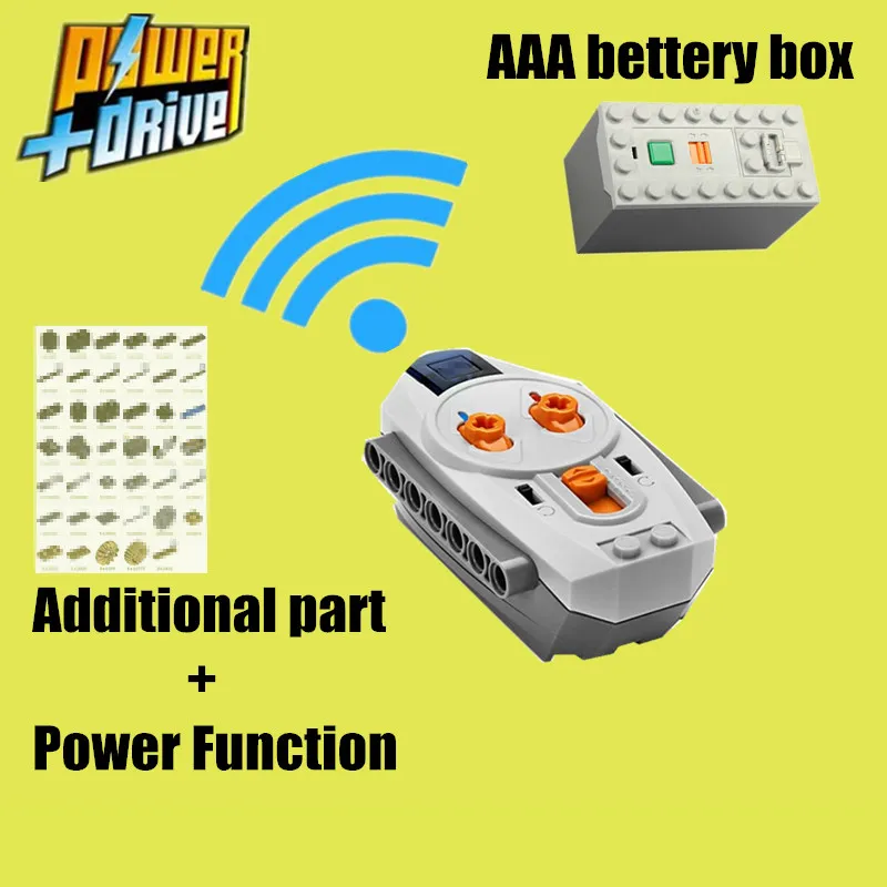 MOC Радиоуправляемый двигатель с функцией питания модель GT500 Mustang техническая