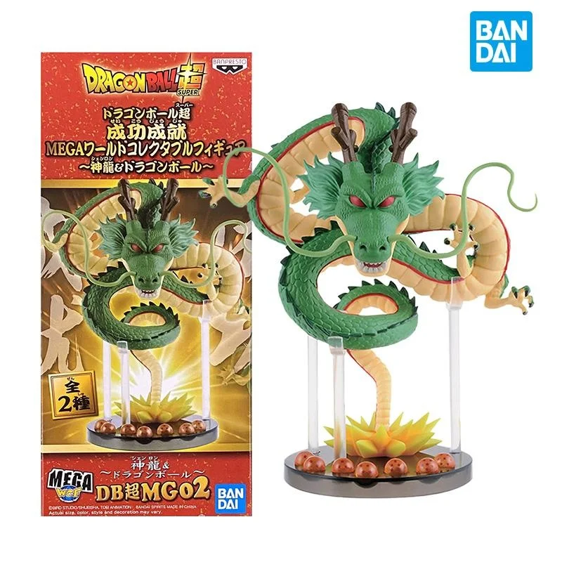 

Bandai оригинальный Драконий жемчуг Z Mega Wcf Shenron 14 см 16657 фигурка модель игрушки для детей подарок