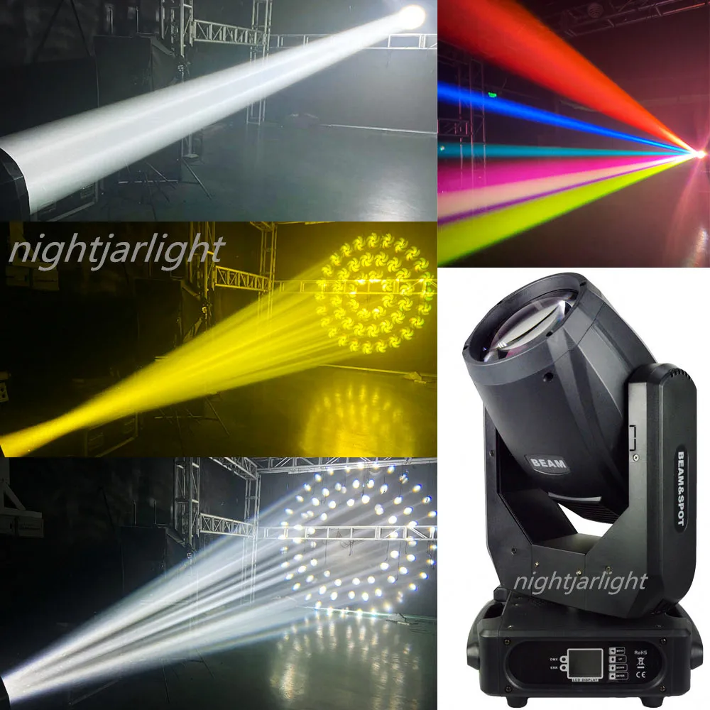 

3IN1 8R 250w Moving Head Beam Light Spot Wash Double Prisms Gobos Rainbow Effect For Dj Disco Stage Lighting
