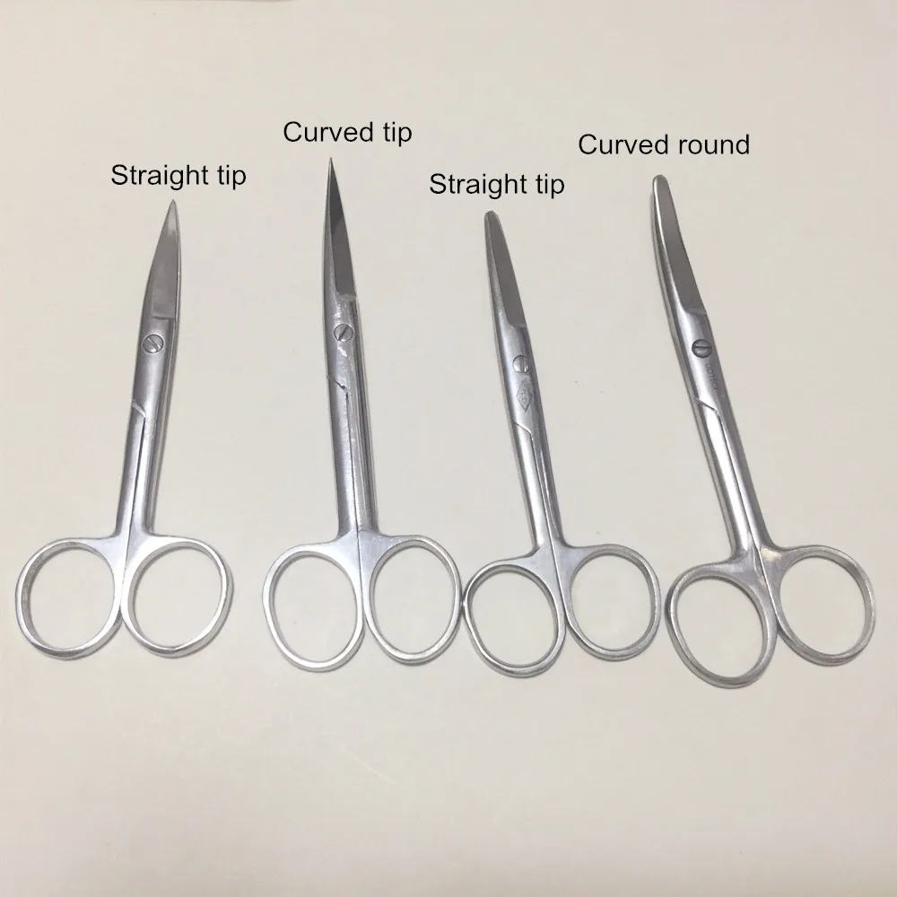 Хирургические ножницы из нержавеющей стали лабораторные медицинские бытовые