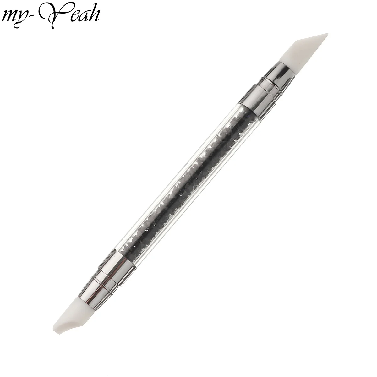 My-Yeah 3 вида стилей двойной конец дизайн ногтей Силиконовый УФ гель DIY резная