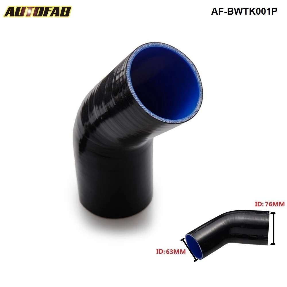 Black Aluminum IntakeTurb Charge Pipe for BMW 07+ N54 135i 335 i is xi AF-BWTK001P |