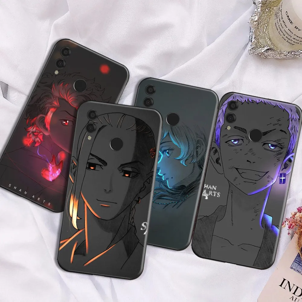 

Japan Anime Tokyo Avenger Phone Case For Huawei Honor 10 7X 8X 9X 8C 9 V9 20i V20 10i V10 Soft TPU Cases Funda Mikey Back Cover