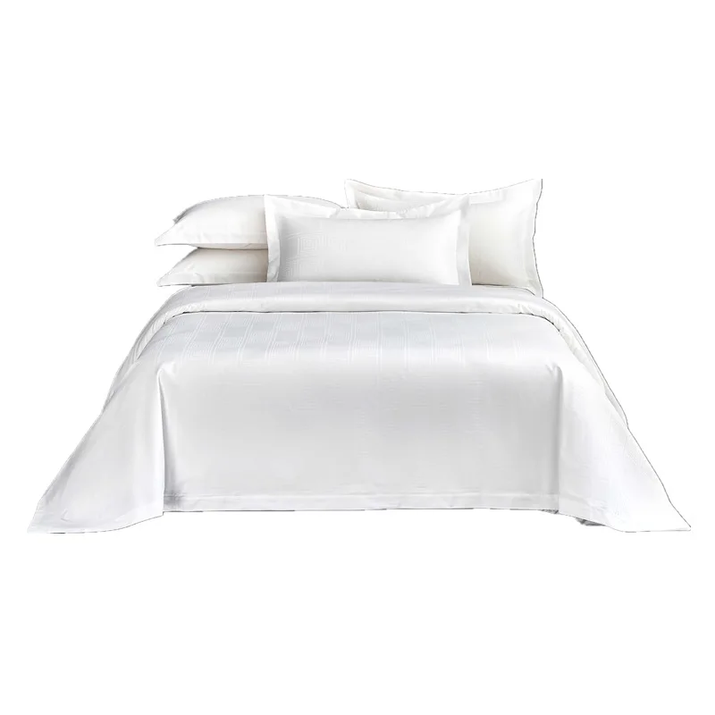 

Cotton Bedding customization quilt cover pillowcase spring return bed sheet satin four-piece set