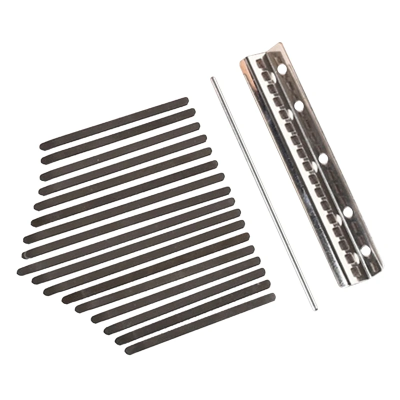 

Thumb Piano Keys Set 17 Keys Kalimba Shrapnel for Kalimba Pieces Kalimba Accessories Piano Keyboard Musical Instrument