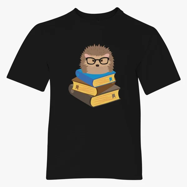

Hedgehog Book Nerd, Book Lover Gift, Funny Hedgehog T-shirt