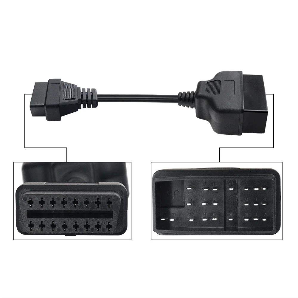 Кабель-адаптер OBD2 для Toyota диагностический кабель с разъемом OBD 2 TOYOTA 22-16 Pin |
