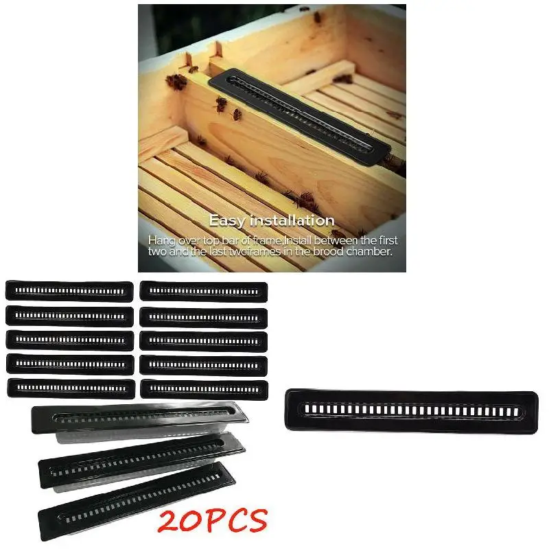 

20Pcs Small Bee Hive Beetle Blaster Beetle Trap Beekeeping Tools DC156