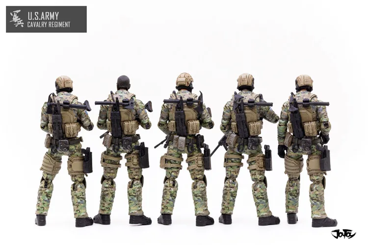 JOYTOY 1:18 фигурки США модель полка кавалерии игрушка на день рождения/праздничный