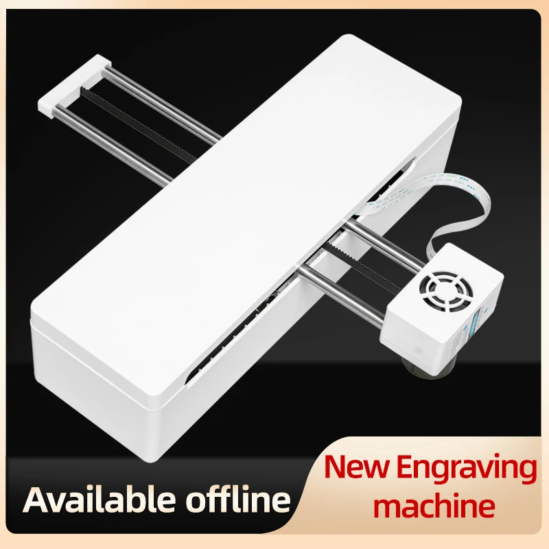 Портативная лазерная маркировочная машина с поддержкой маркировки GRBL кожи