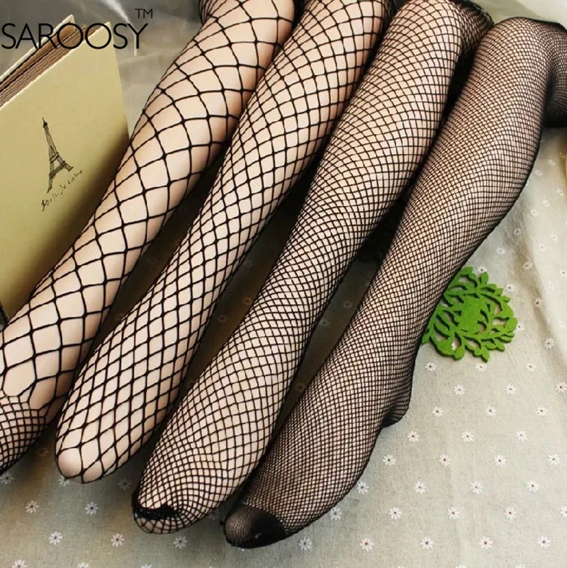 SAROOSY 2017 новые сексуальные ажурные высокие эластичные колготки для женщин ночного