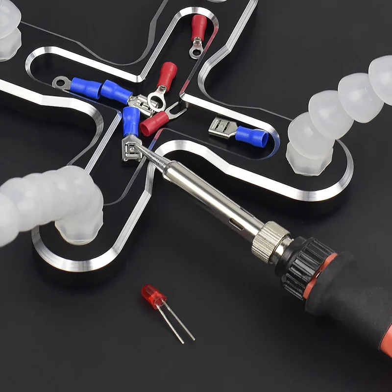 

Soldering Station with Flexible Arms Soldering Iron Holder Third Helping Hand Tool PCB Welding Repair Welding Tool