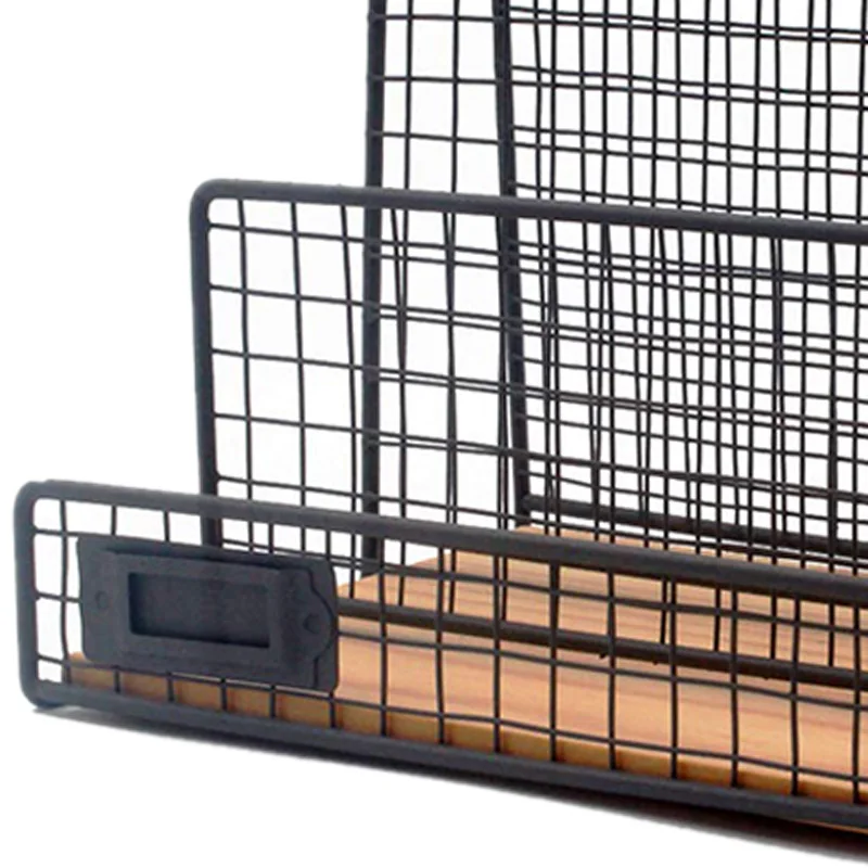 Настольный 3 слота файл письмо журнал папка лоток для документов почтовый