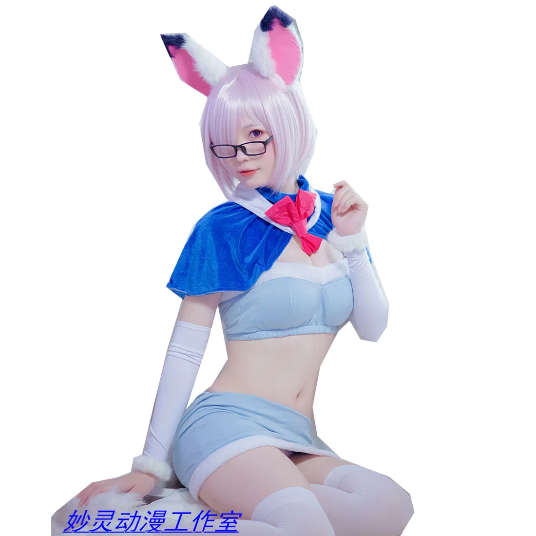 FGO судьба большой заказ Cath marshg Mash тью кириеллайт Униформа накидка наряд Аниме косплей костюмы (art.: 3920b946bb485) - 3920b946bb485