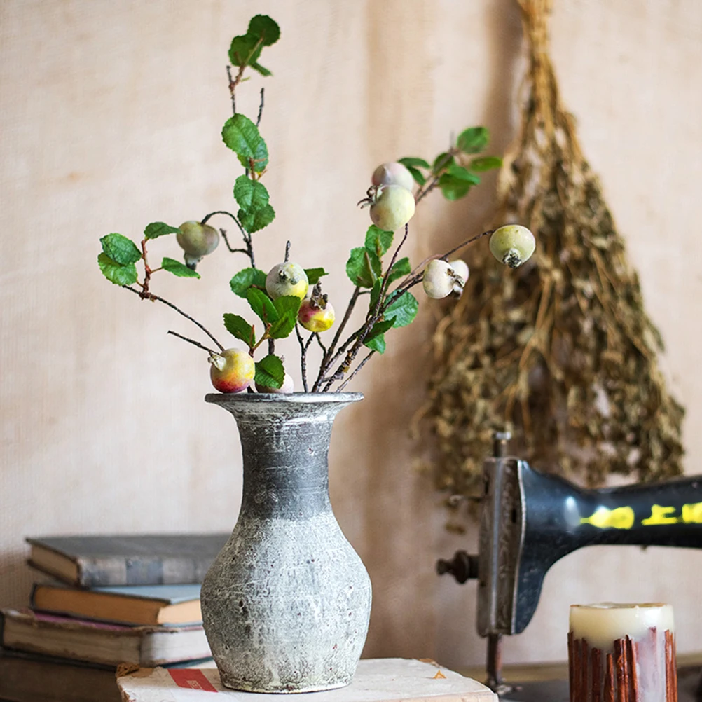 1 шт. искусственные ягоды шиповника подвешивание поддельные Декор гранатовый