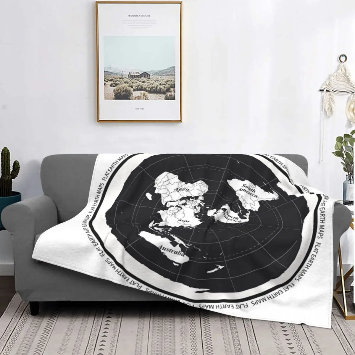 

Manta plana de mapas de la tierra para cama, edredones a cuadros, manta de felpa de Anime, colchas para camas de verano