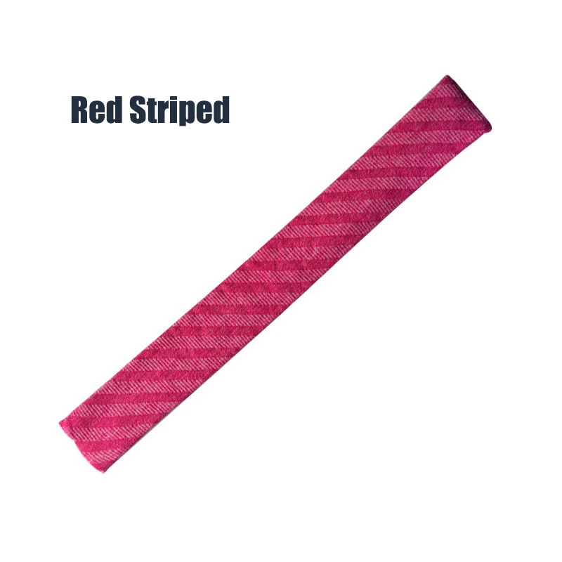 Stripe Red Женская спортивная лента для волос при занятиях йогой головная повязка трендовая однотонная женская эластичная повязка для йоги спортивная повязка для бега Прямая поставка - Цвет: Stripe Red