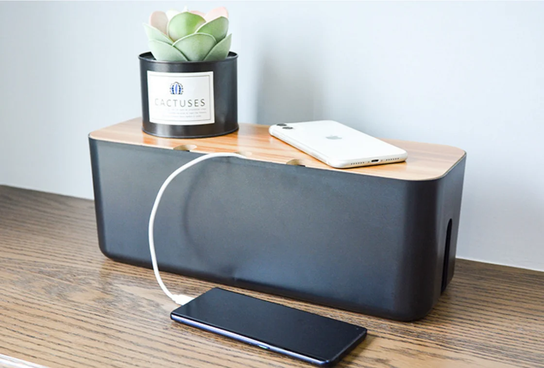 Pаспродажа Коробка для хранения проводов, органайзер для кабелей, Коробка Для Хранения Линий питания, распределительная коробка, предметы первой необ...