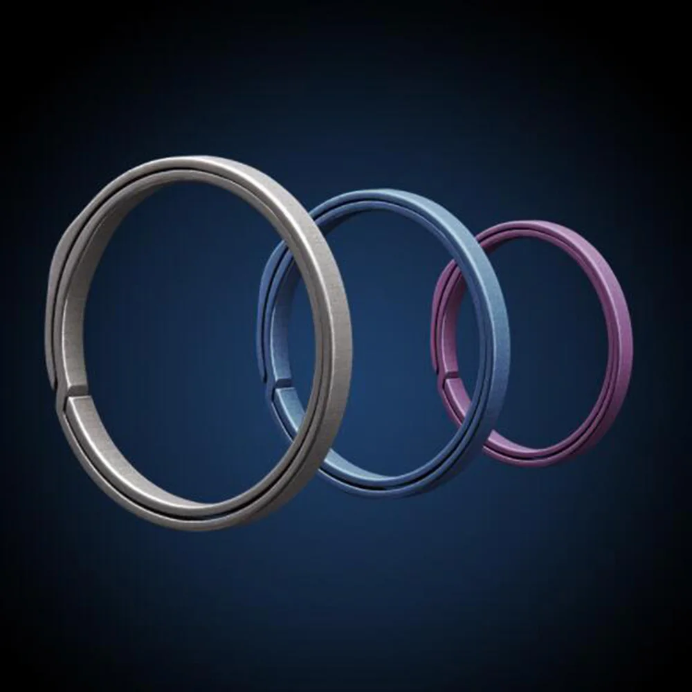 1 шт. круглый брелок из титанового сплава карманные инструменты высокое качество