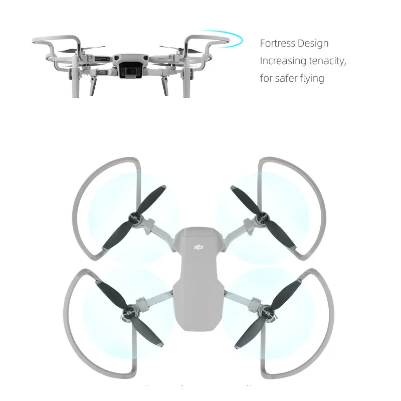 2 в 1 mavic мини шасси сложенная нога+ пропеллер защитное кольцо анти-столкновения Крышка для dji Mavic мини Дрон аксессуары