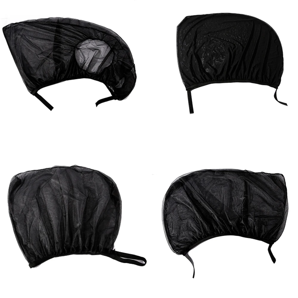 

2Pcs Car Window Net Anti Insect Mosquito Sunshade Mesh Cover Shield Outdoor Camping