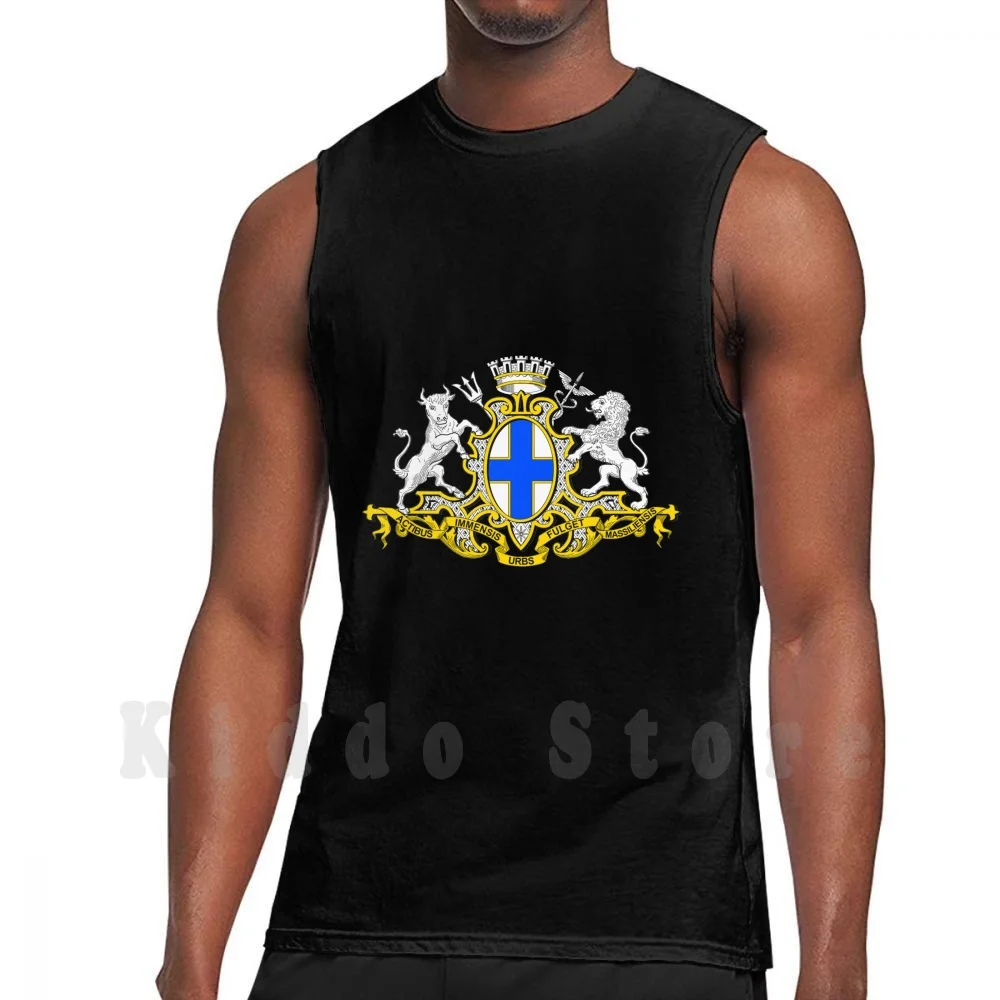 

Marseille Tank Tops Vest Sleeveless French Republic Republique Francaise France Marseille