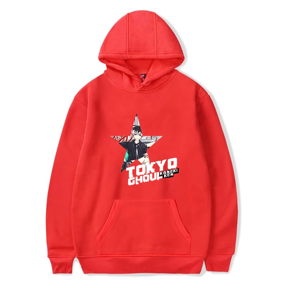 

Popular Tokyo Ghoul Hooded Kpop Men Women Pullover Harajuku Hoodies Cosplay Sweatshirts Men/boy Hoody Clothing Casual Kpop Tops