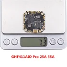 Контроллер полета JHEMCU GHF411AIO Pro F4 OSD, встроенный контроллер полета 25 А, 35 А, blheli _ S 2-6S 4 в 1, бесщеточный ESC для FPV гоночных зубочисток и дронов