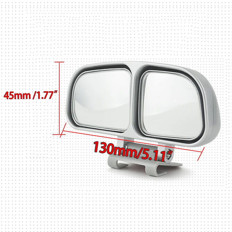 Оригинальное квадратное зеркало для слепых зон автомобильное широкоугольное