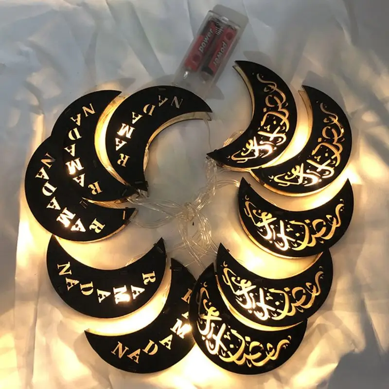 Вечерние DIY звезды керосиновая лампа в форме Луны струнная светодиодный