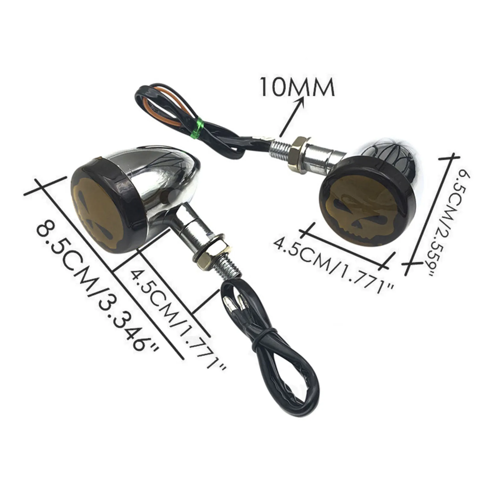 

Motorcycle Turn Signal Signal Light Taillight Flexible LED Indicators Universal Blinkers Flasher for Honda Suzuki Yamaha Kawaski