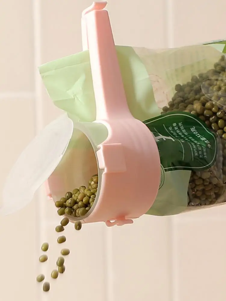 4 шт мешок запечатывания Зажимы Сохранение свежести продуктов хранения