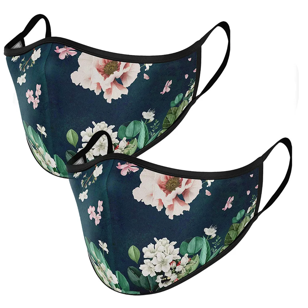 

2pcs Adult Cycling Running Windproof Reuse Protective Washable Mask Mouth Cover Mouth Caps Washable Mondkapjes Wasbaar#E