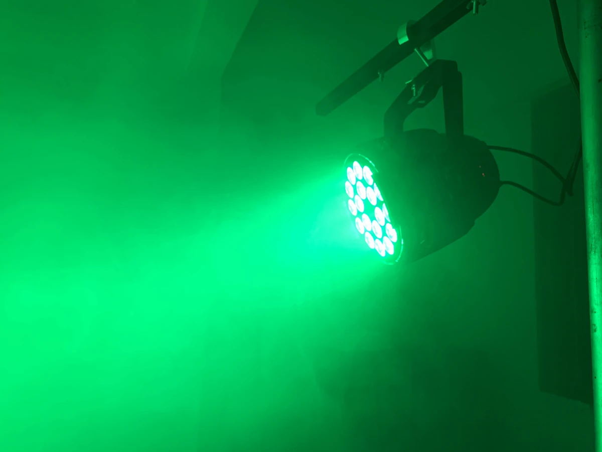 6 шт. 18x12 Вт Светодиодный светильник Par с 1 f чехол LED Light RGBW 4 в Led роскошный DMX 6/8