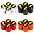 Металлическая крышка стержня автомобильного колеса, декоративные колпачки клапанов шин для Chevrolet Captiva, Колорадо, Cruze, Spark, Malibu, Trax, Aveo, CORVETTE