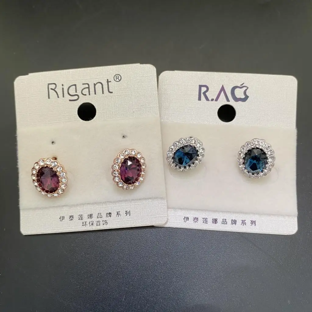 Распродажа 50% скидка оптовая продажа ювелирные изделия кристалл розовый золотой