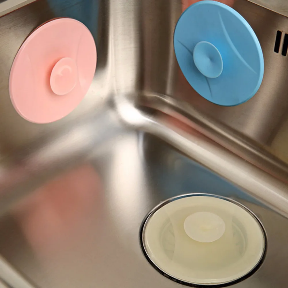 

Leakage-Proof Stopper Sink Pvc Basin Laundry Sink Bathtub Stopper Water Plug Rubber Circle Silicon Drain Plug Bathroom