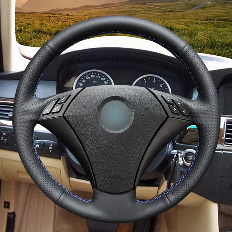 Оплетка из искусственной кожи для BMW E60 Sedan 530d 2003-2009 E61 Touring 2004-2009 | Автомобили и