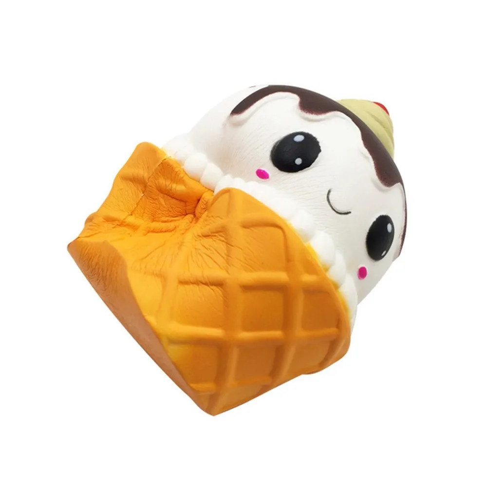 

Kawaii Cartoon Chocolate Cake Charm Slow Rising Stress Reliever Toys Decompression Birthday Present