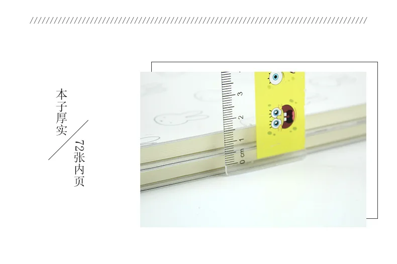 M&G Miffy Rubber-jacketed notebook.(Random Colors)B5/72 page notebook. Notebook for students. Soft copy FPY4RM84